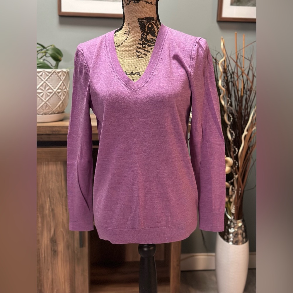 Banana Republic Light Purple Sweater, Size Small.